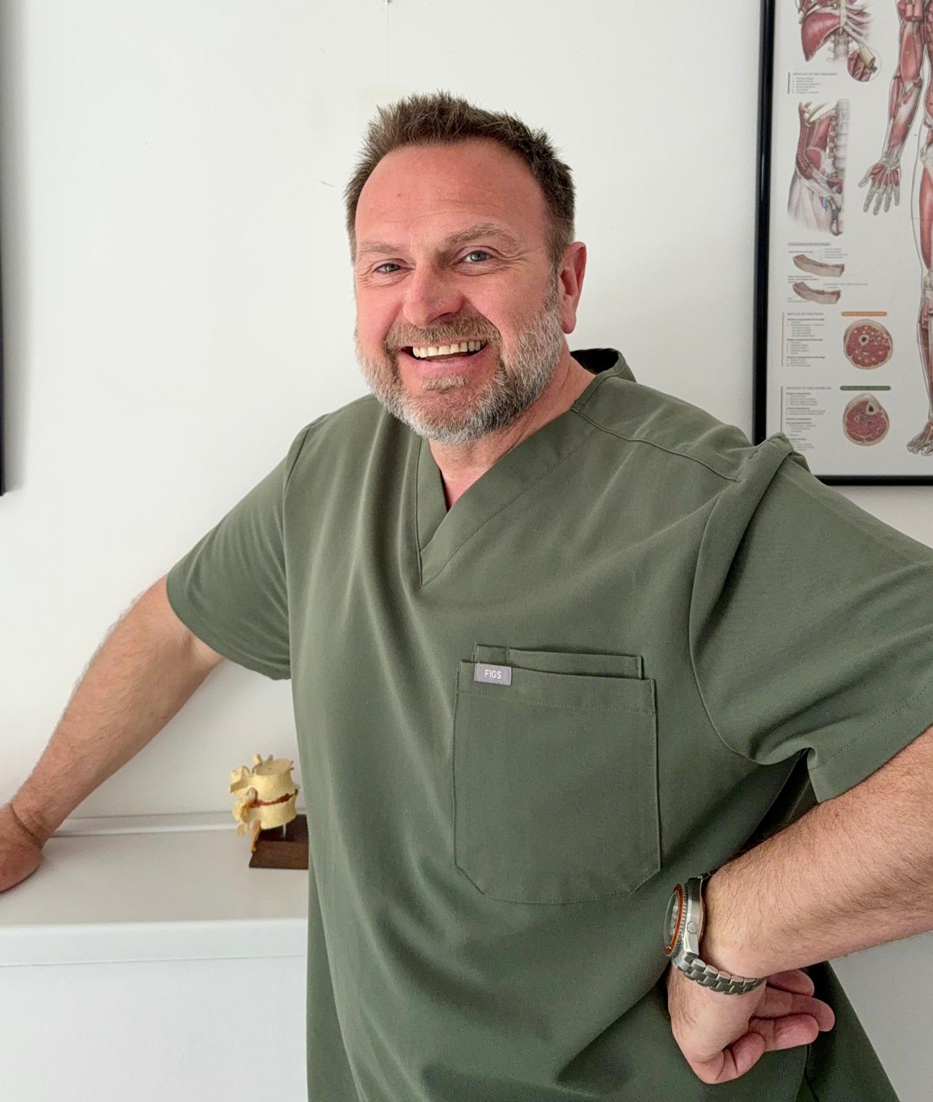 David Feherty, Osteopath Blackpool